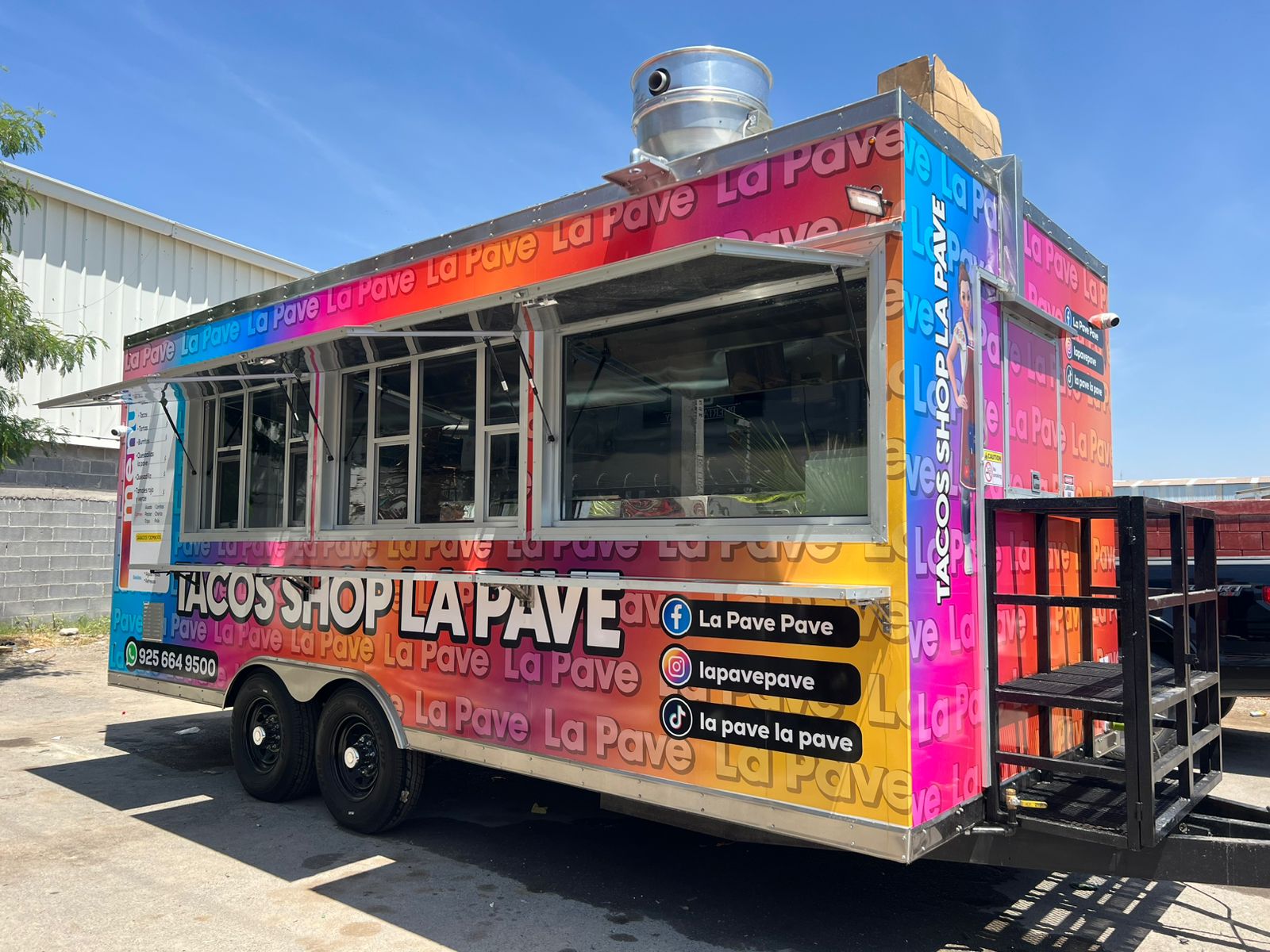 Kappa Food Trailers — La Pave 8.5 × 20 custom food trailer